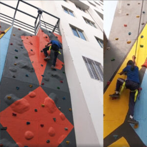 rock climbing at IVWS